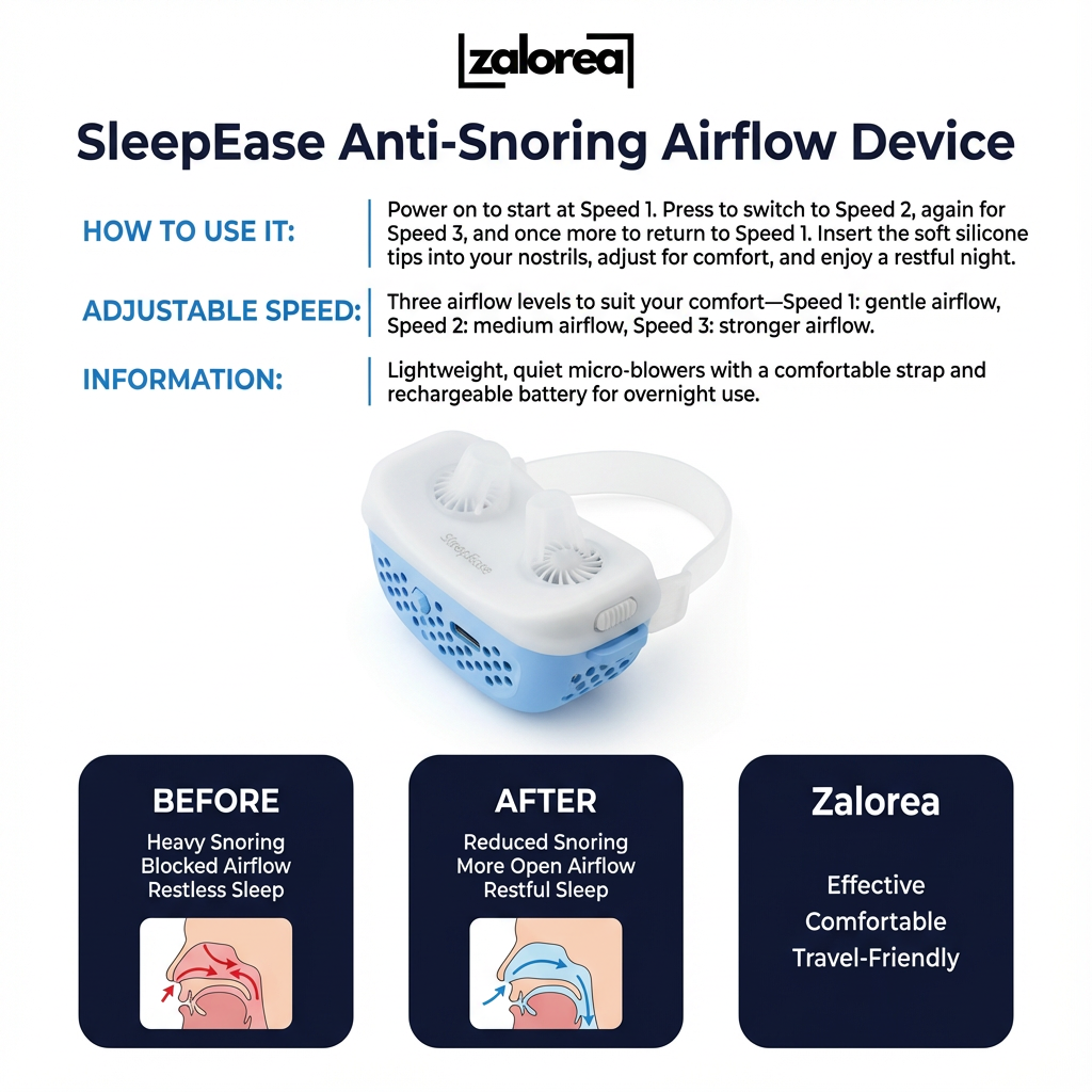 SleepEase CPAP Anti-Snoring Device